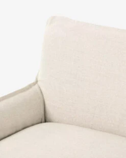 Aiken Slipcover Bench -McGee and Co Furniture Store AikenSlipcoverBench MFRN2942 NAT OS D4