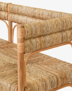 Apphia Bench 9 Apphia Bench -McGee and Co Furniture Store ApphiaBench MFRN2976 BWN OS D3 T