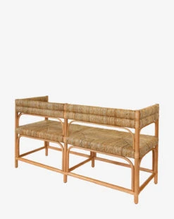 Apphia Bench 8 Apphia Bench -McGee and Co Furniture Store ApphiaBench MFRN2976 BWN OS D4 T