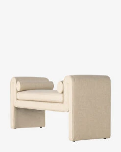 Ashlyn Bench -McGee and Co Furniture Store AshlynBench MFRN2655 CRM OS D2