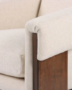 Bethia Lounge Chair 9 Bethia Lounge Chair -McGee and Co Furniture Store BethiaLoungeChair MFRN2302 CRM OS D4