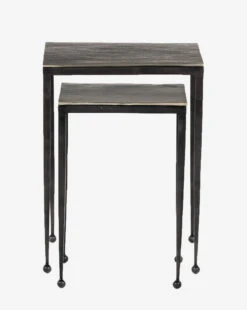 Biddy Nesting End Tables 12 Biddy Nesting End Tables -McGee and Co Furniture Store BiddyNestingEndTables MFRN2313 GRY OS D1