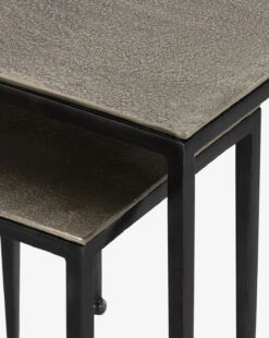 Biddy Nesting End Tables 14 Biddy Nesting End Tables -McGee and Co Furniture Store BiddyNestingEndTables MFRN2313 GRY OS D3