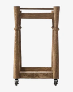 Brendal Bar Cart -McGee and Co Furniture Store BrendalBarCart MFRN3005 OAK OS D2 T