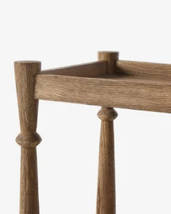 Brendal Bar Cart -McGee and Co Furniture Store BrendalBarCart MFRN3005 OAK OS D4 T