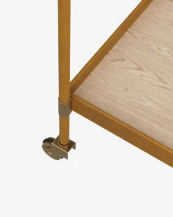 Brenna Bar Cart 8 Brenna Bar Cart -McGee and Co Furniture Store BrennaBarcart MFRN2576 BWN OS D4