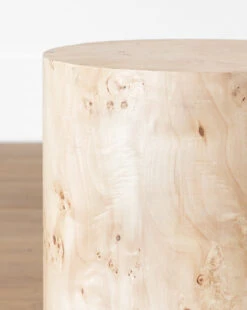 Burl Wood Side Table -McGee and Co Furniture Store BurlWoodSideTable 2