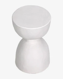 Noir Calysta Side Table -McGee and Co Furniture Store CalystaSideTable MFRN1371 TAN OS D1 T