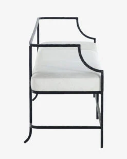 Carse Bench -McGee and Co Furniture Store CarseBench MFRN2549 BLK OS D3