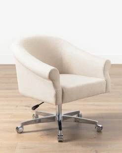 Clemence Desk Chair -McGee and Co Furniture Store ClemenceDeskChair MFRN2591 OAT OS D2 T