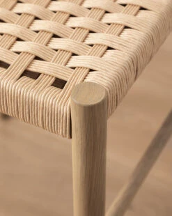 Eloise Woven Counter Stool -McGee and Co Furniture Store EloiseWovenCounterStool MFRN0798 WOK OS D2 T
