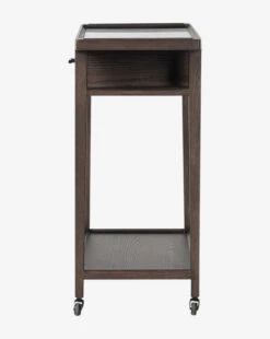 Galen Bar Cart -McGee and Co Furniture Store GalenBarCart MFRN3256 BRO OS D2 T