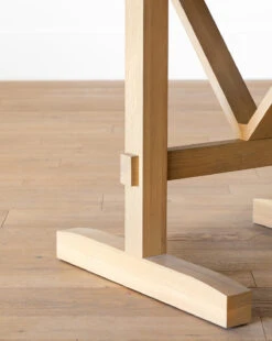 Giselle Round Table -McGee and Co Furniture Store GiselleRoundTable MFRN1545 NAT OS D2