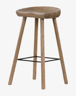 Herman Stool -McGee and Co Furniture Store HermanBarStoolNatural1