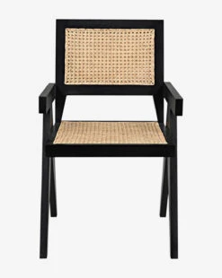 Noir Judy Chair -McGee and Co Furniture Store JudyChair MFRN0200 BLK OS MAIN T