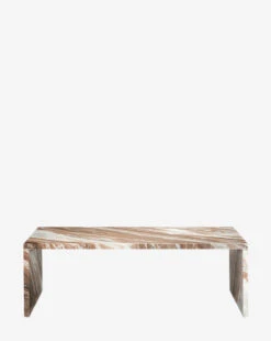 Julia Coffee Table -McGee and Co Furniture Store JuliaCoffeeTable MFRN2557 BWN OS D1