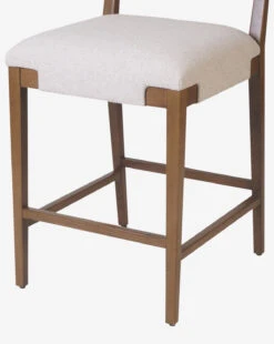 Kennebec Stool -McGee and Co Furniture Store KennebecStool MFRN3056 NAT CS D7 T