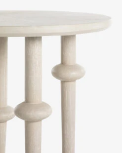 Khadijah Side Table -McGee and Co Furniture Store KhadijahSideTable MFRN2221 WHT OS D2