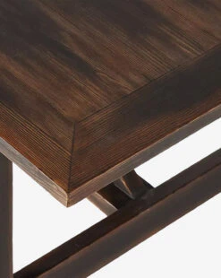 Kirsty Dining Table -McGee and Co Furniture Store KirstyDiningTable MFRN2931 BWN 114 D5 T