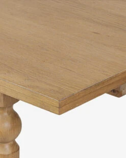 Kyler Oak Extension Dining Table -McGee and Co Furniture Store KylerOakExtensionDiningTable MFRN3331 WOO OS D7 T