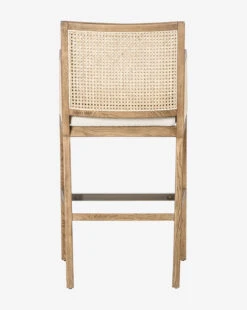 Landon Stool 27 Landon Stool -McGee and Co Furniture Store LandonStool MFRN1204 BWN BS D3