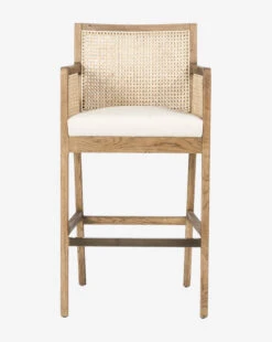 Landon Stool 24 Landon Stool -McGee and Co Furniture Store LandonStool MFRN1204 BWN BS MAIN