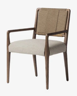 Leola Dining Armchair -McGee and Co Furniture Store LeolaArmchair MFRN3060 TAN AC D3 T