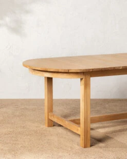 Linwood Teak Outdoor Table -McGee and Co Furniture Store LinwoodTeakOutdoorTable MFRN2041 TEK OS D2