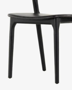 Lucinda Dining Chair -McGee and Co Furniture Store MFRN2284 BLK OS D6