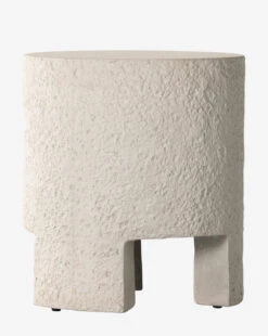 Tiah Outdoor End Table -McGee and Co Furniture Store MFRN2336 WHT OS TiahOutdoorEndTable D2