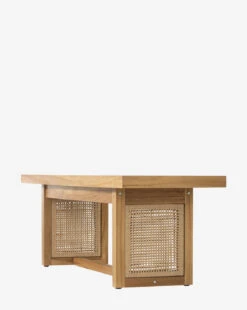 Amon Dining Bench 8 Amon Dining Bench -McGee and Co Furniture Store MFRN2353 NAT OS AmonDiningTable D2