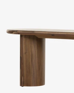 Eleazar Dining Bench -McGee and Co Furniture Store MFRN2369 BWN OS EleazarDiningBench D4