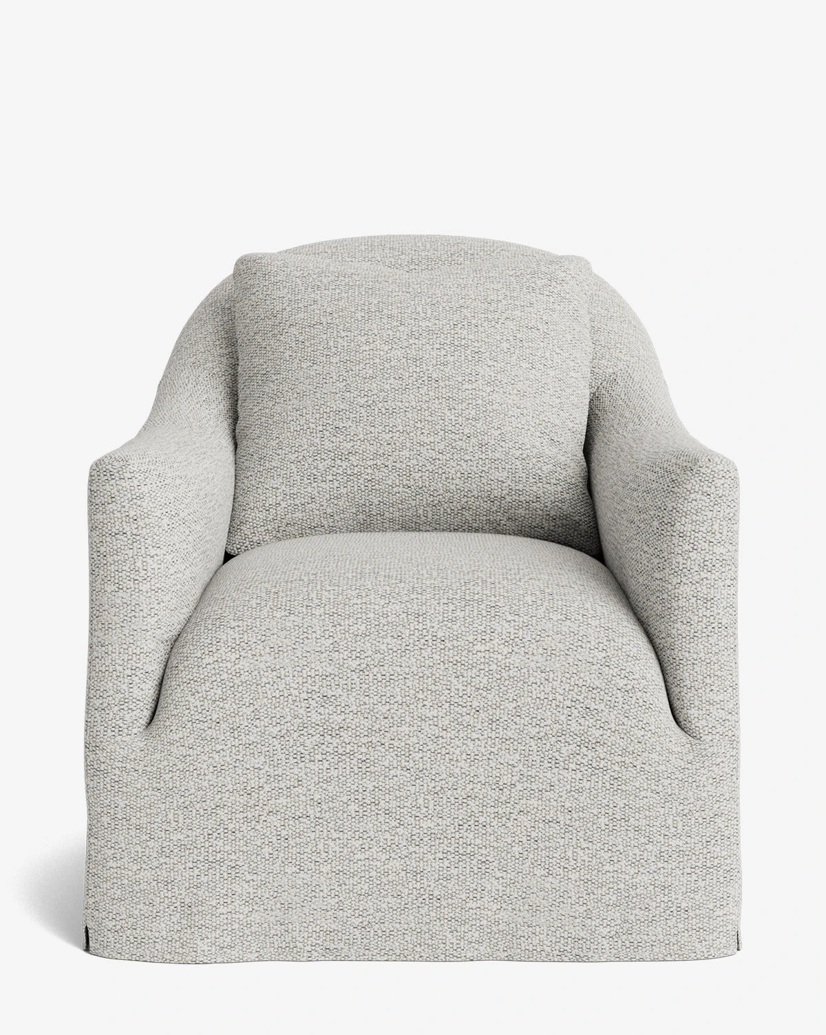 Trudeaux Slipcover Swivel Chair 1 Trudeaux Slipcover Swivel Chair
