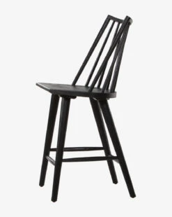 Madison Stool -McGee and Co Furniture Store MadisonStool MFRN0493 BLK CS D2 T