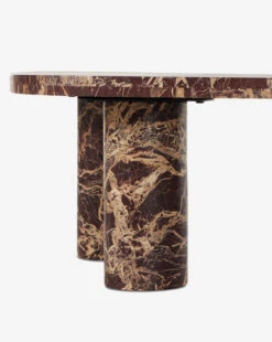 Merlot Marble Coffee Table -McGee and Co Furniture Store MerlotMarbleCoffeeTable MFRN2864 RMB L D4 T