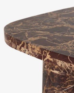 Merlot Marble Coffee Table -McGee and Co Furniture Store MerlotMarbleCoffeeTable MFRN2864 RMB S D4 T