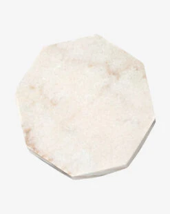 Noir Norris Side Table -McGee and Co Furniture Store NorrisSideTable MFRN1077 WHT OS D2