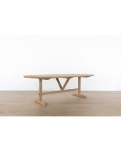 Giselle Oval Dining Table 12 Giselle Oval Dining Table -McGee and Co Furniture Store Oval Oak Table02