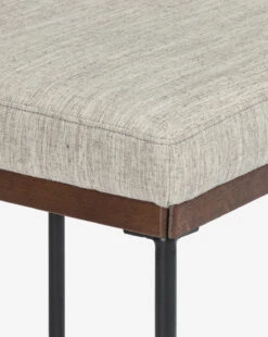 Pascal Stool -McGee and Co Furniture Store PascalStool MFRN1206 GRY CS D4