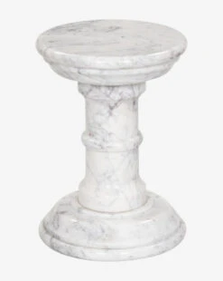 Phaedra End Table 9 Phaedra End Table -McGee and Co Furniture Store PhaedraEndTableMFRN3154 WHT OS D1 T