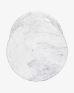 Phaedra End Table 12 Phaedra End Table -McGee and Co Furniture Store PhaedraEndTableMFRN3154 WHT OS D4 T