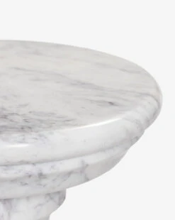 Phaedra End Table 13 Phaedra End Table -McGee and Co Furniture Store PhaedraEndTableMFRN3154 WHT OS D5 T