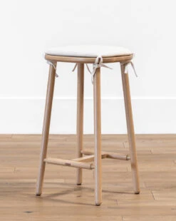 Ralph Oak Counter Stool -McGee and Co Furniture Store RalphOakStool MFRN1823 OAK OS D1 d957b7ad 201b 4c64 a487 9975662ca8b6