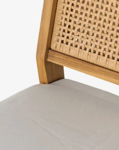 Rey Outdoor Dining Chair -McGee and Co Furniture Store ReyOutdoorDiningChair MFRN2198 IVR OS D4