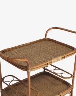 Ridgeway Bar Cart -McGee and Co Furniture Store RidgewayBarCart MFRN2714 ATQ OS D1