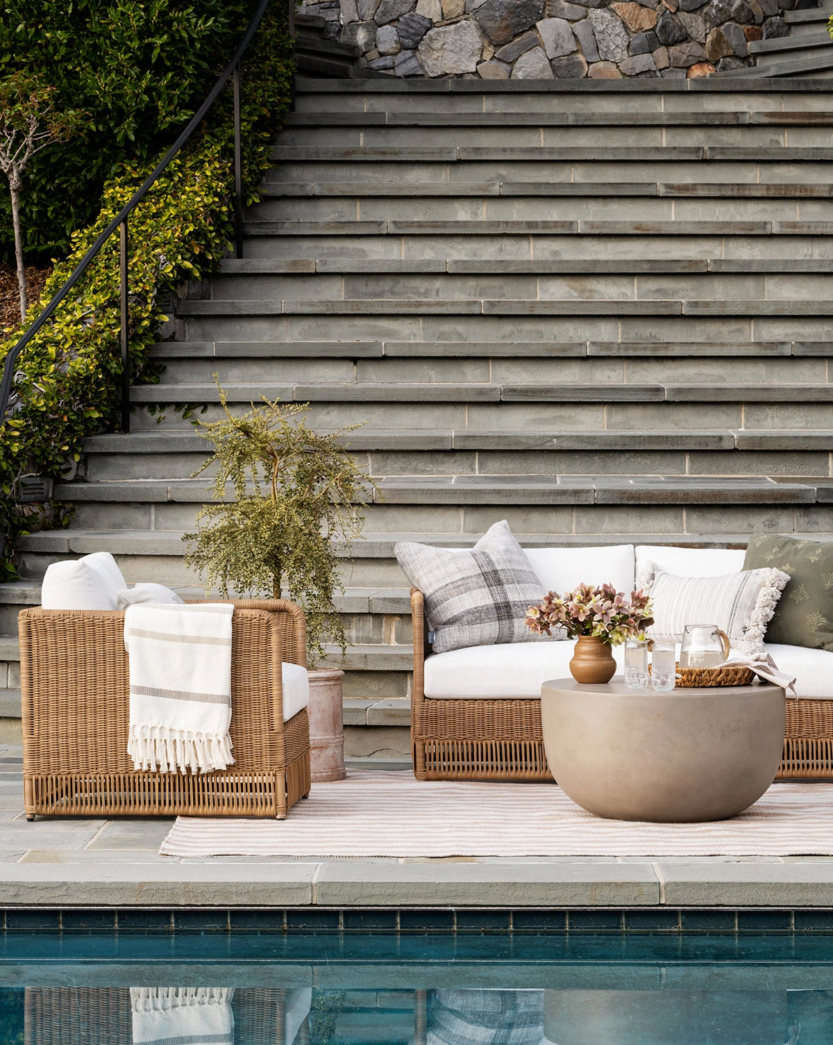 Caine Outdoor Coffee Table 2 Caine Outdoor Coffee Table - Image 2