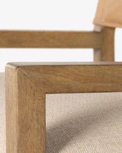 Valeri Armchair -McGee and Co Furniture Store ValeriArmchair MFRN2760 BGE OS D6 T